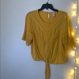 Bright mustard Blouse